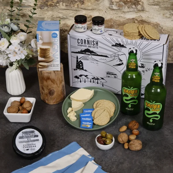 Cornish Cheese & Cider Hamper