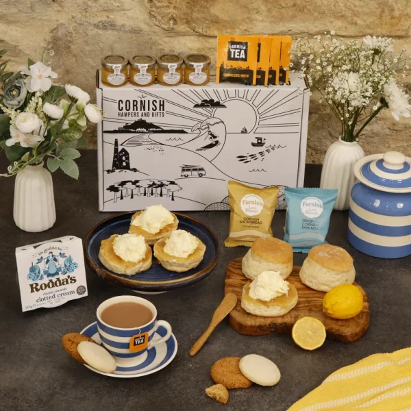 Lemon Curd Cream Tea Towel