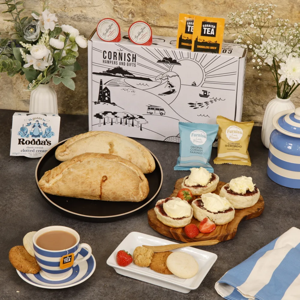 Pasty Cream Tea for 2